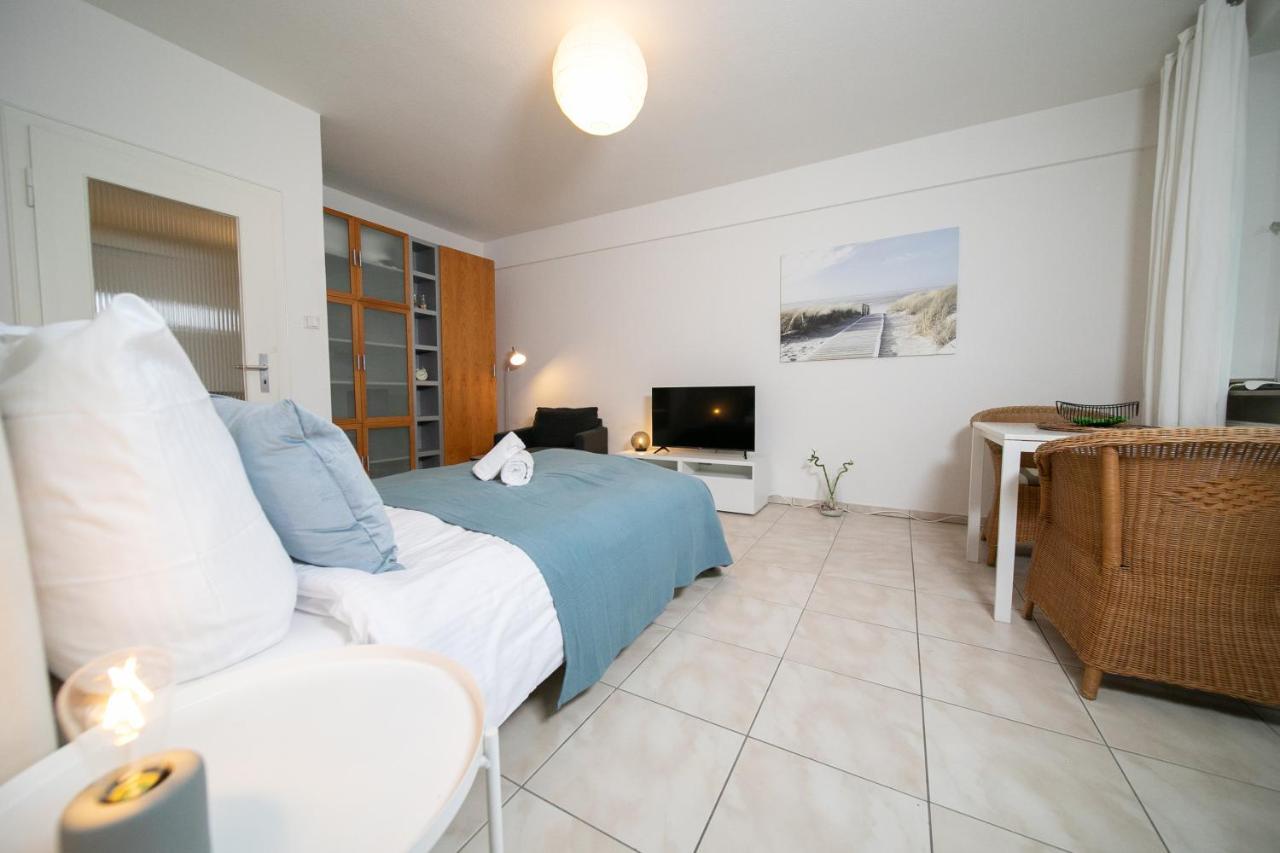 Apartment Blue - Zentral Und Gut Angebunden Düsseldorf Eksteriør bilde